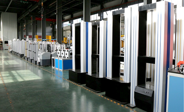 電子萬(wàn)能試驗(yàn)機(jī)生產(chǎn)車間